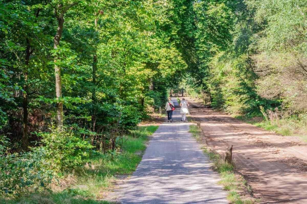 Charmant chalet op een bospark op de Veluwe Villa Putten Eksteriør billede